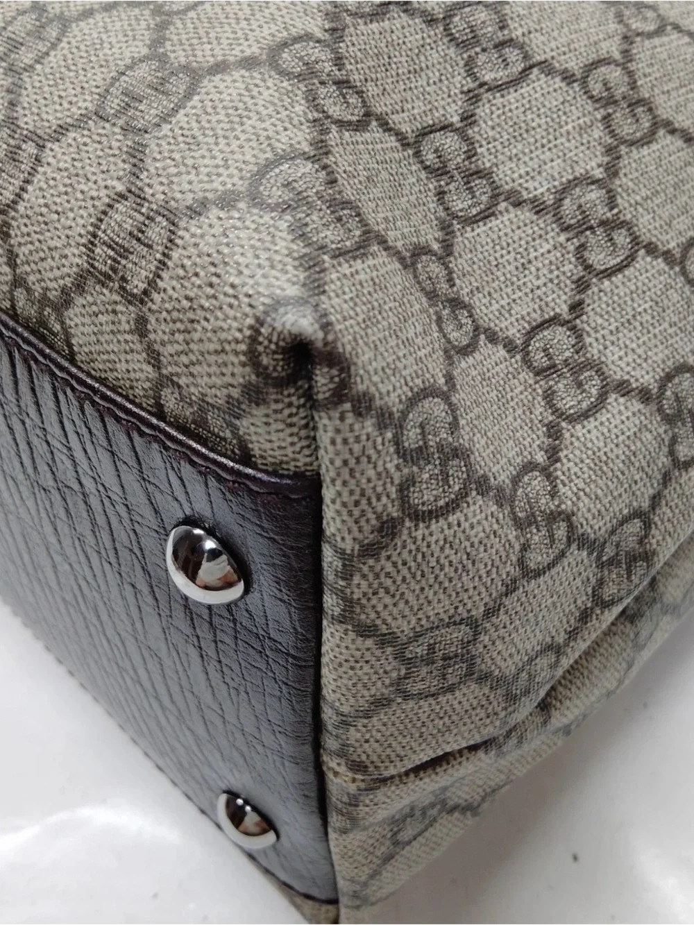 Gucci Tote Bag Brown Made in Italy